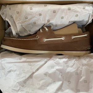 Sperry Top-Sider A/O 2-Eye Mens Sand Boat Shoes